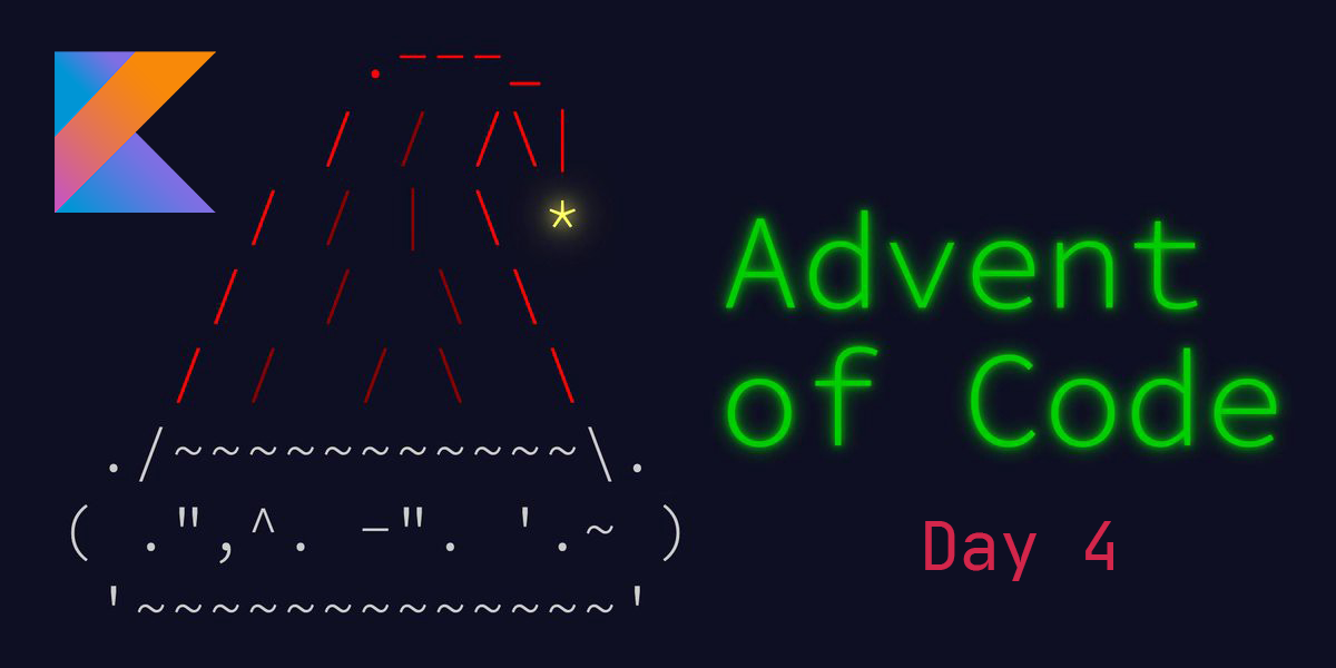 Advent of Code Day 4 Kotlin TIL require, flatMapIndexed!
