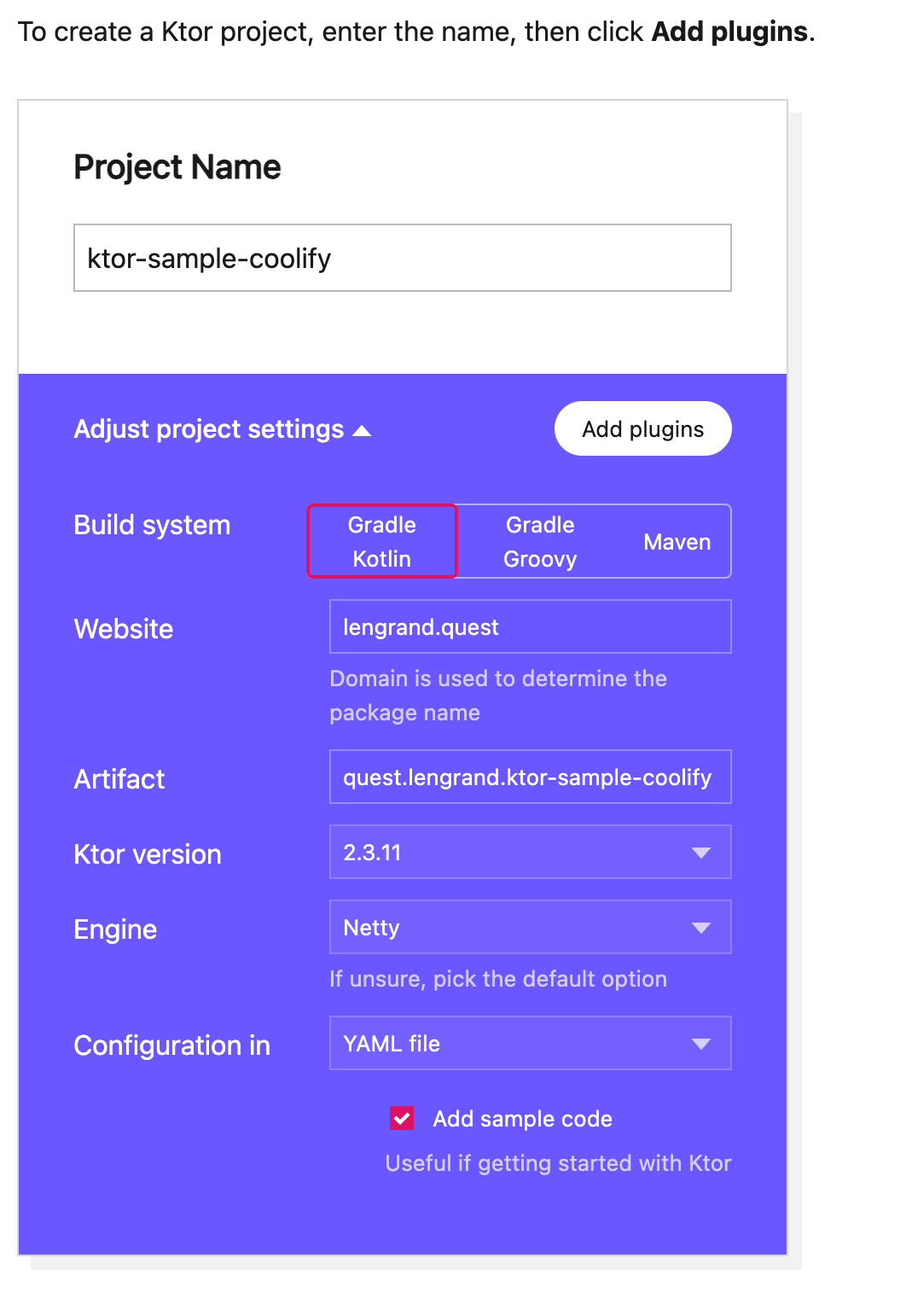 Hosting Kotlin applications using Coolify