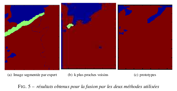 Sonar images segmentation and classification fusion