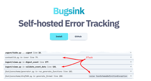 Hosting Bugsink on Coolify